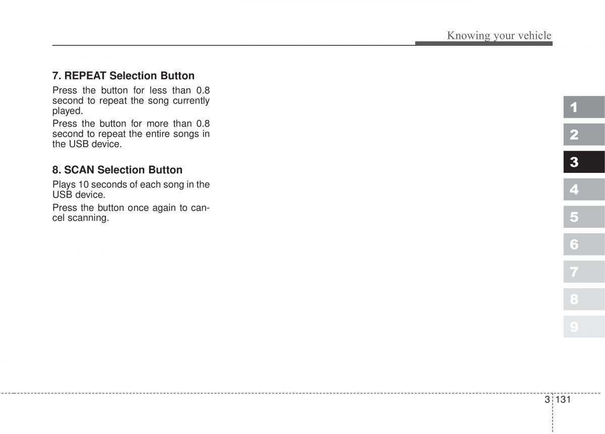 Kia Sportage II 2 owners manual / page 140