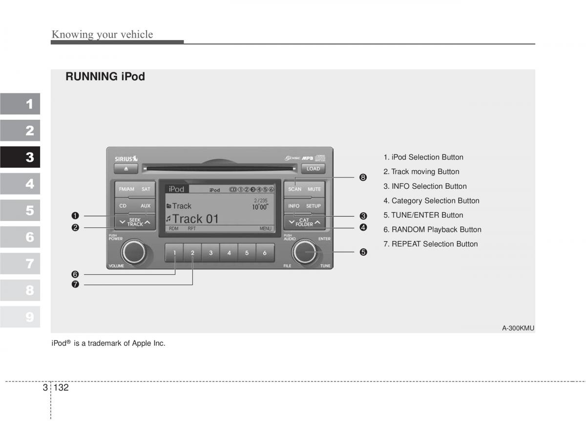 Kia Sportage II 2 owners manual / page 141