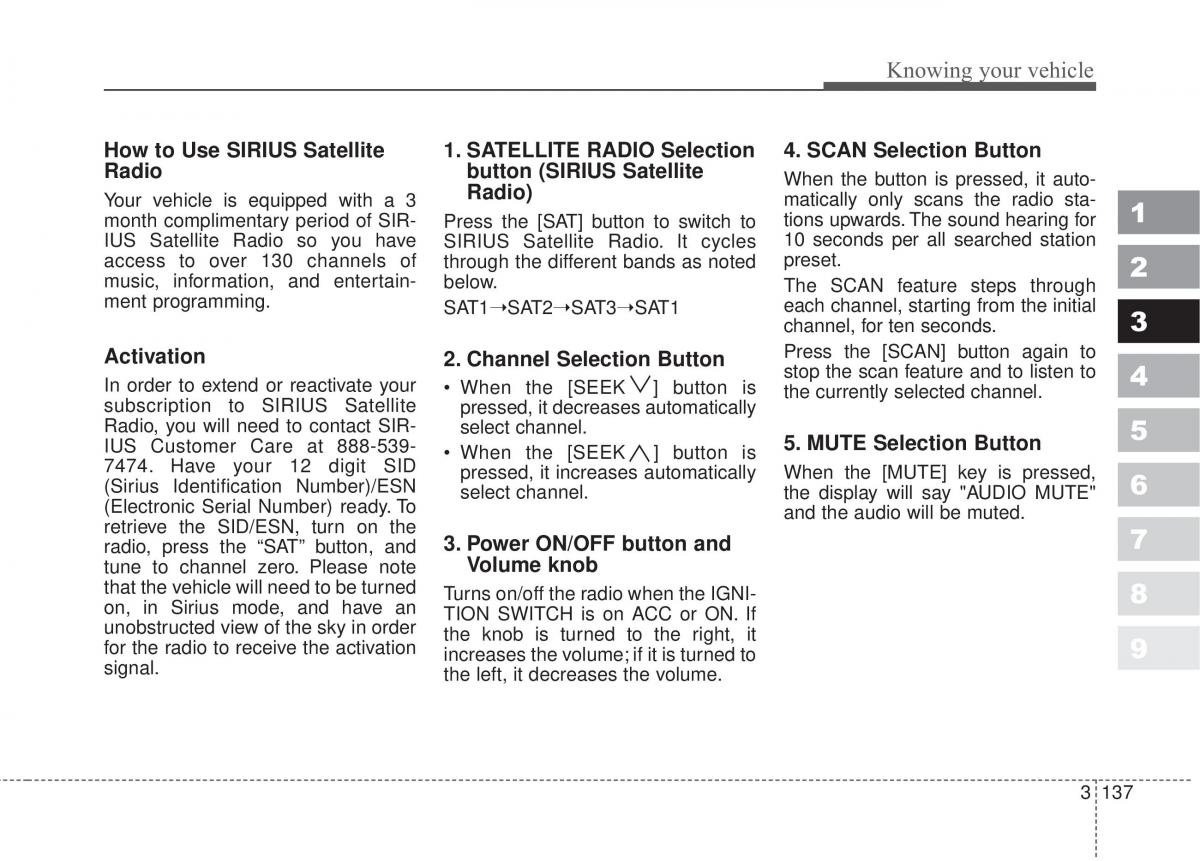 Kia Sportage II 2 owners manual / page 146