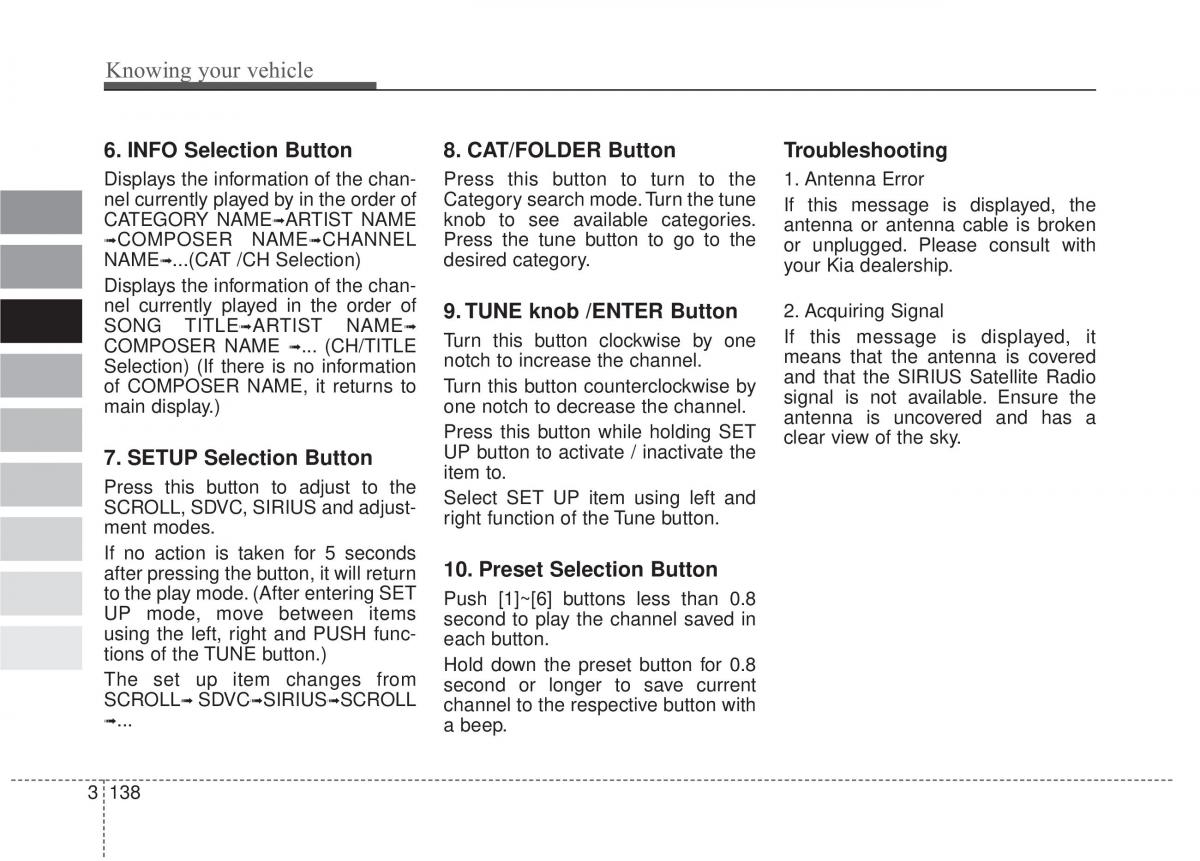 Kia Sportage II 2 owners manual / page 147