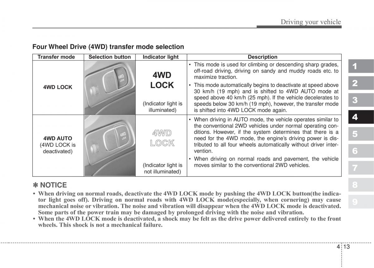 Kia Sportage II 2 owners manual / page 160