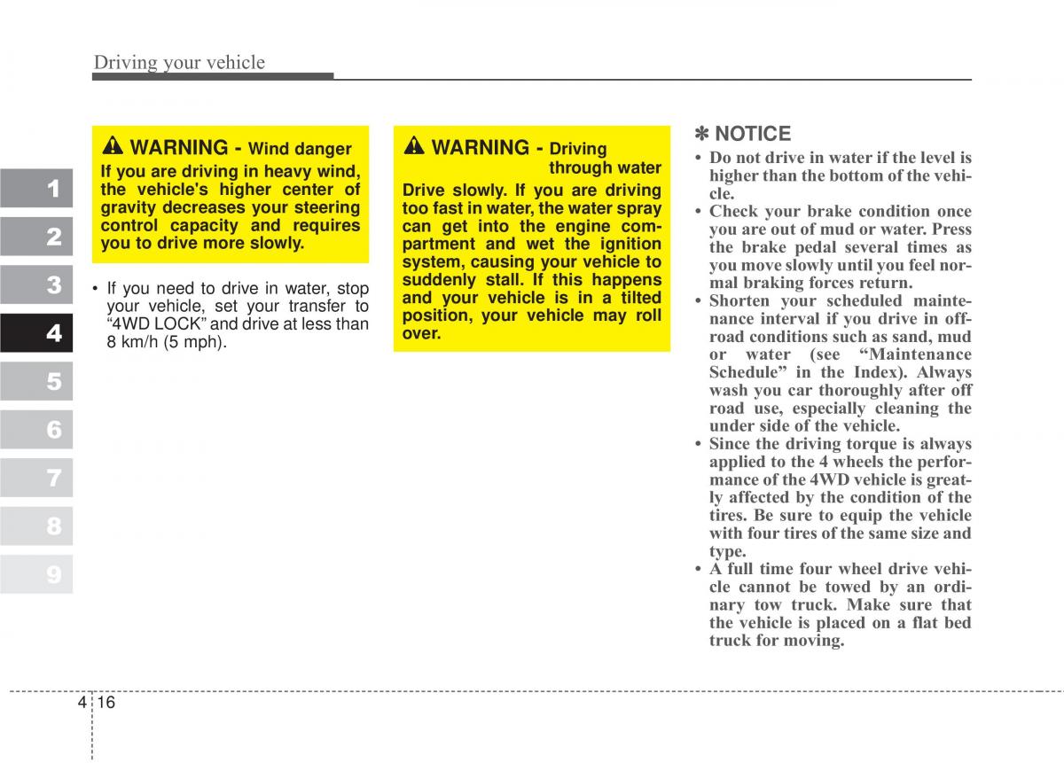 Kia Sportage II 2 owners manual / page 163