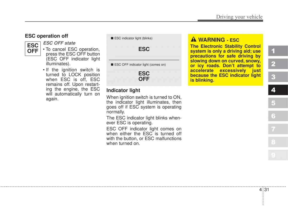 Kia Sportage II 2 owners manual / page 178