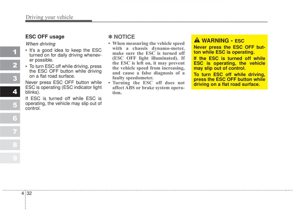 Kia Sportage II 2 owners manual / page 179