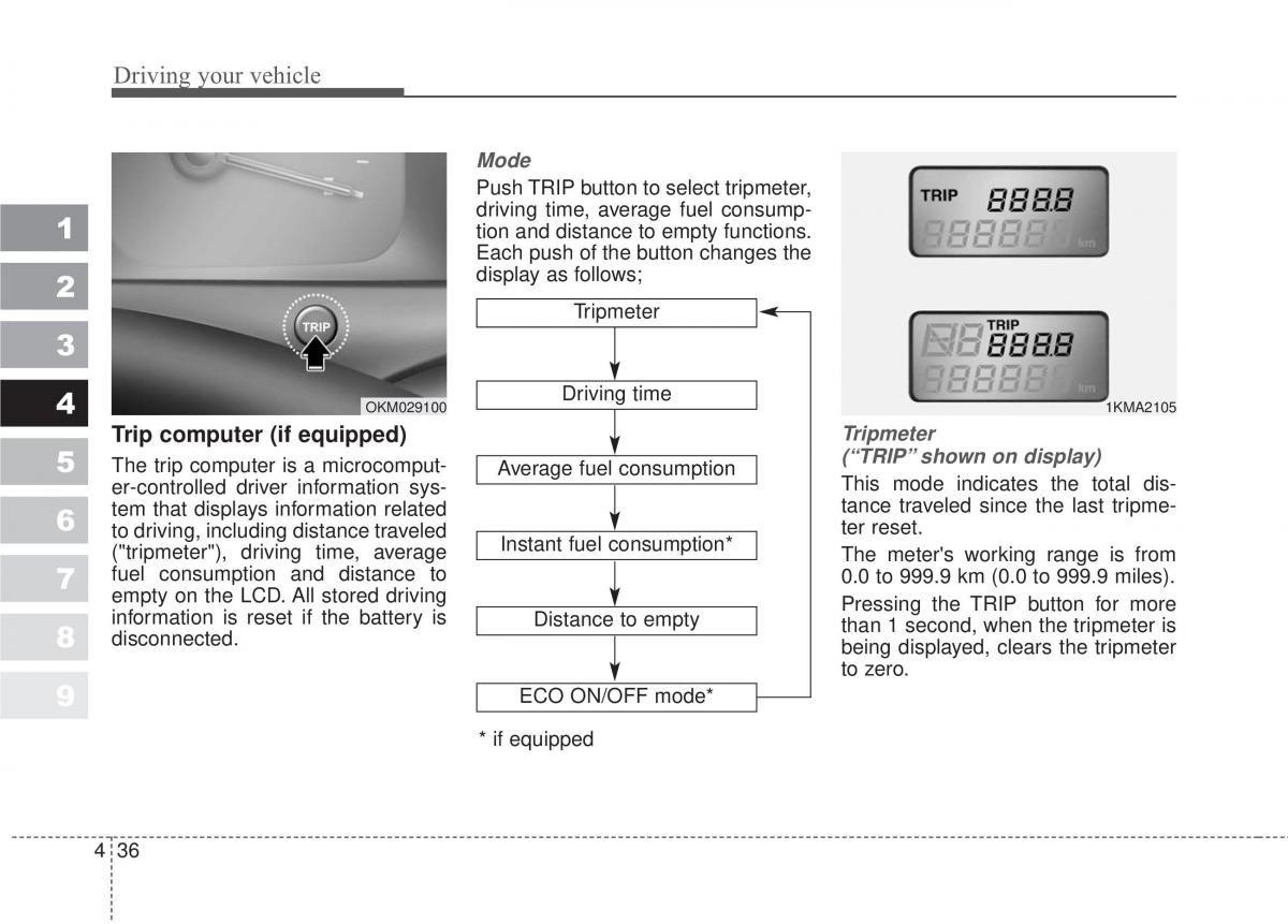 Kia Sportage II 2 owners manual / page 183