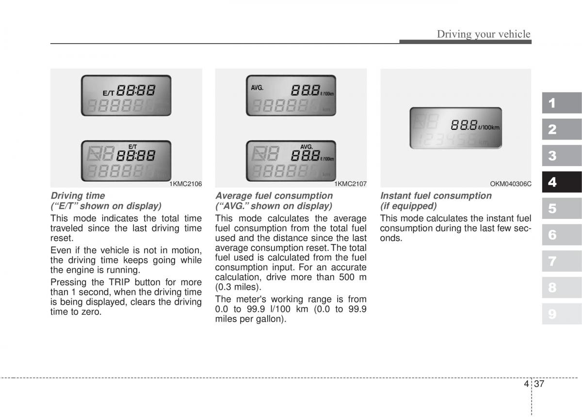 Kia Sportage II 2 owners manual / page 184