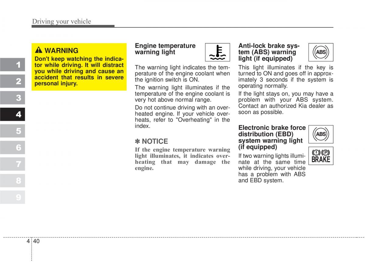 Kia Sportage II 2 owners manual / page 187