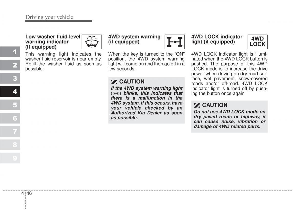 Kia Sportage II 2 owners manual / page 193