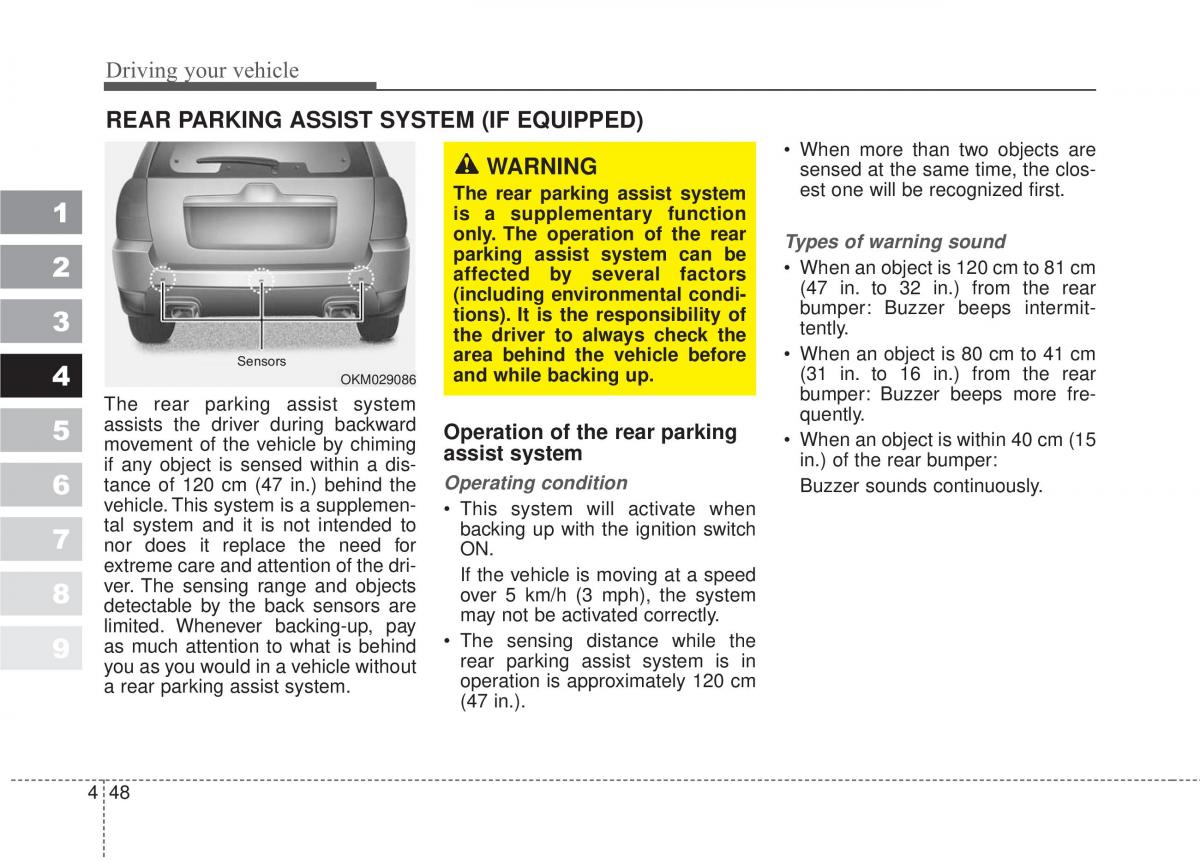 Kia Sportage II 2 owners manual / page 195