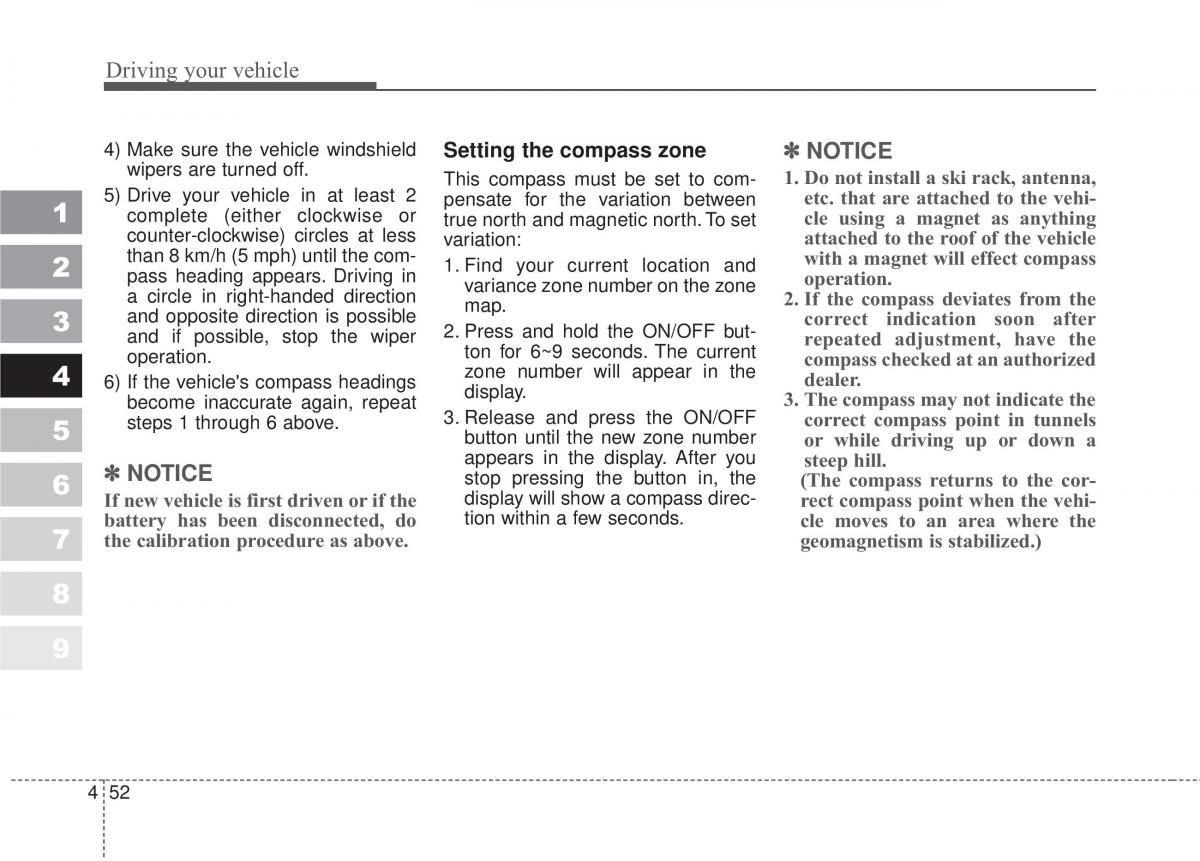 Kia Sportage II 2 owners manual / page 199