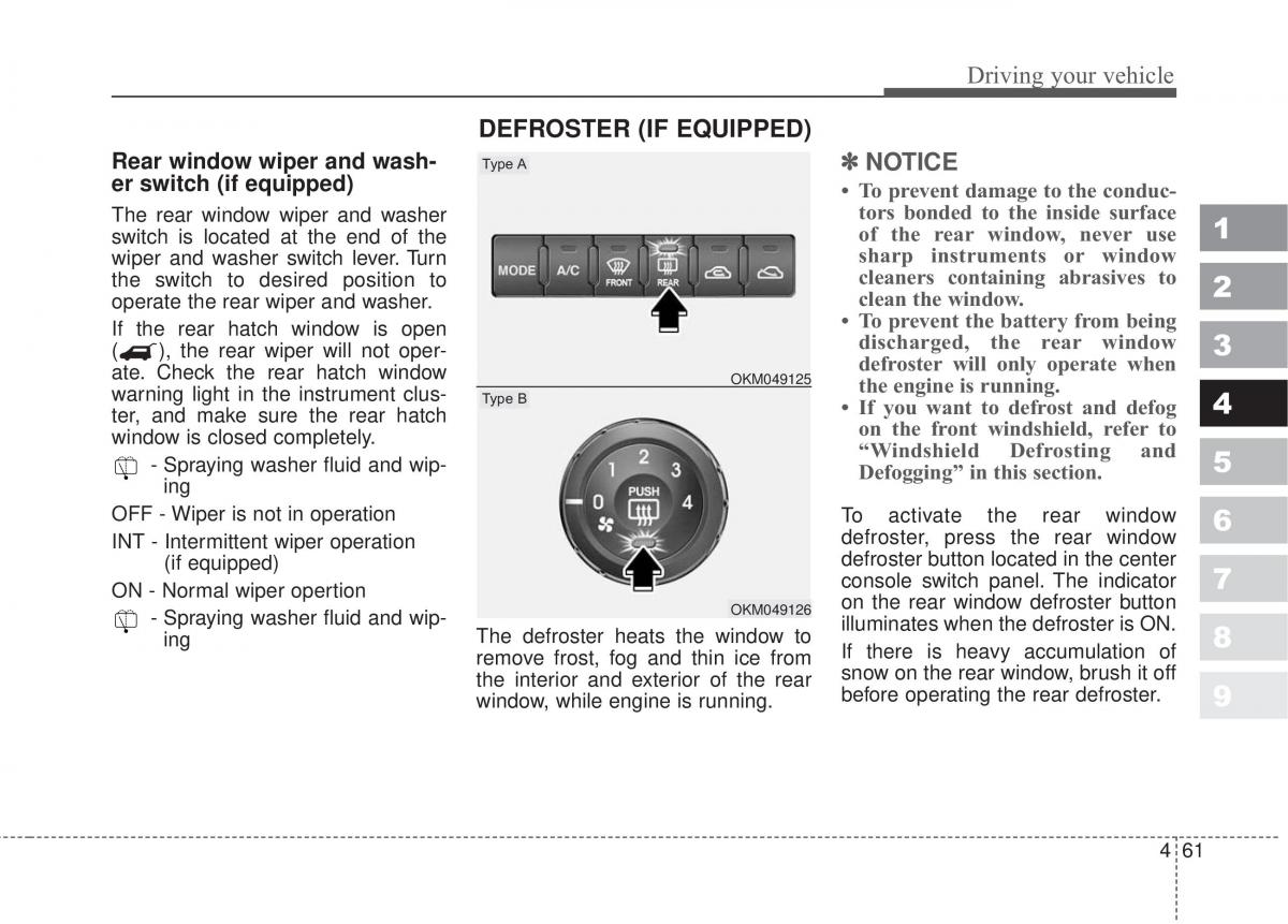 Kia Sportage II 2 owners manual / page 208