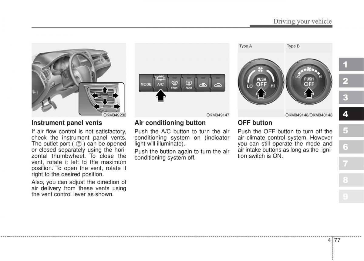 Kia Sportage II 2 owners manual / page 224