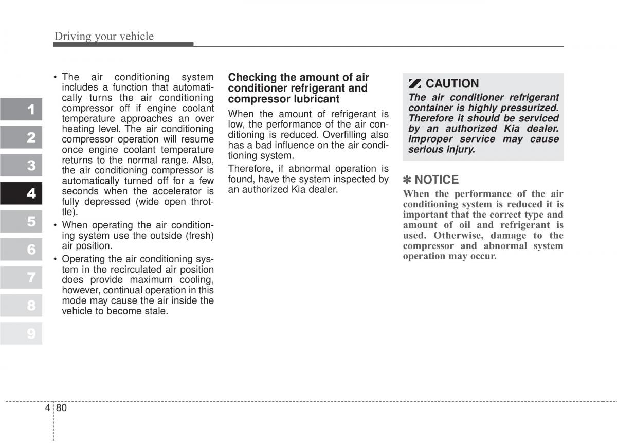 Kia Sportage II 2 owners manual / page 227