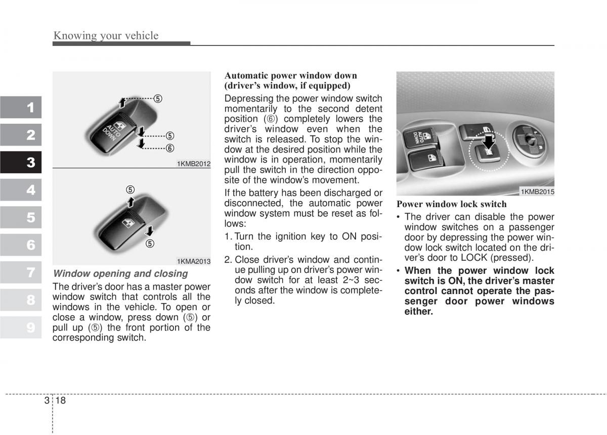 Kia Sportage II 2 owners manual / page 27