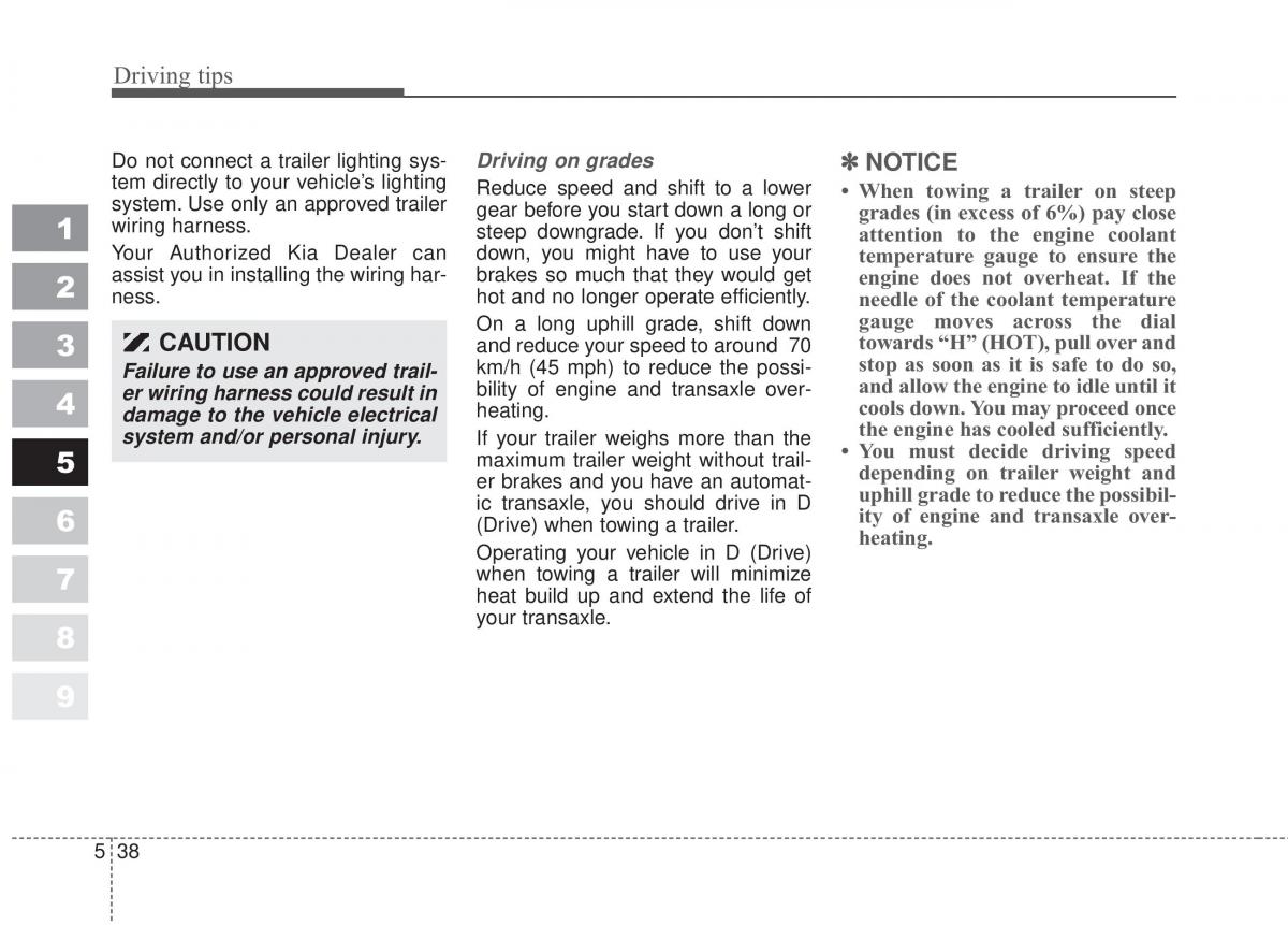 Kia Sportage II 2 owners manual / page 270