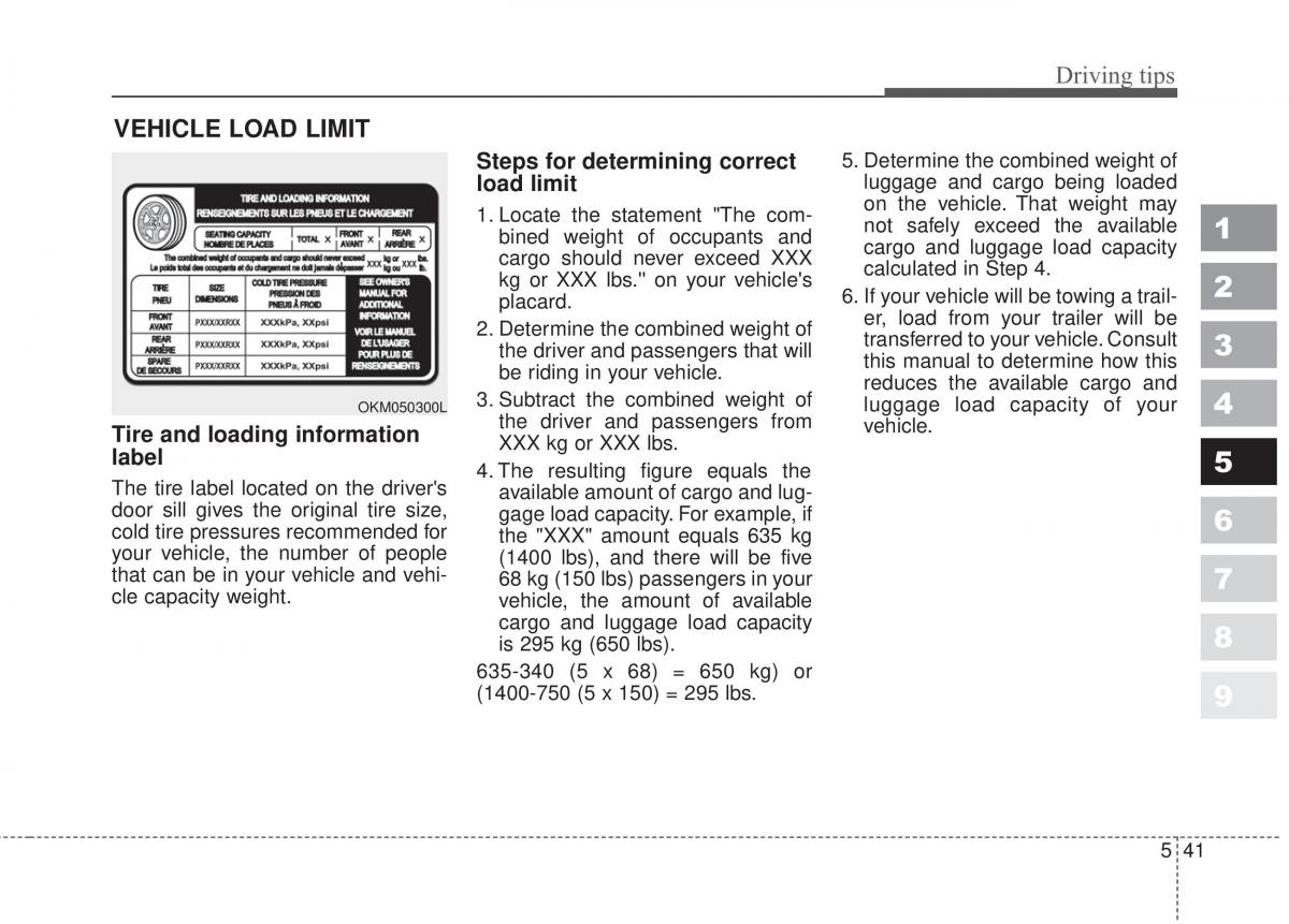 Kia Sportage II 2 owners manual / page 273