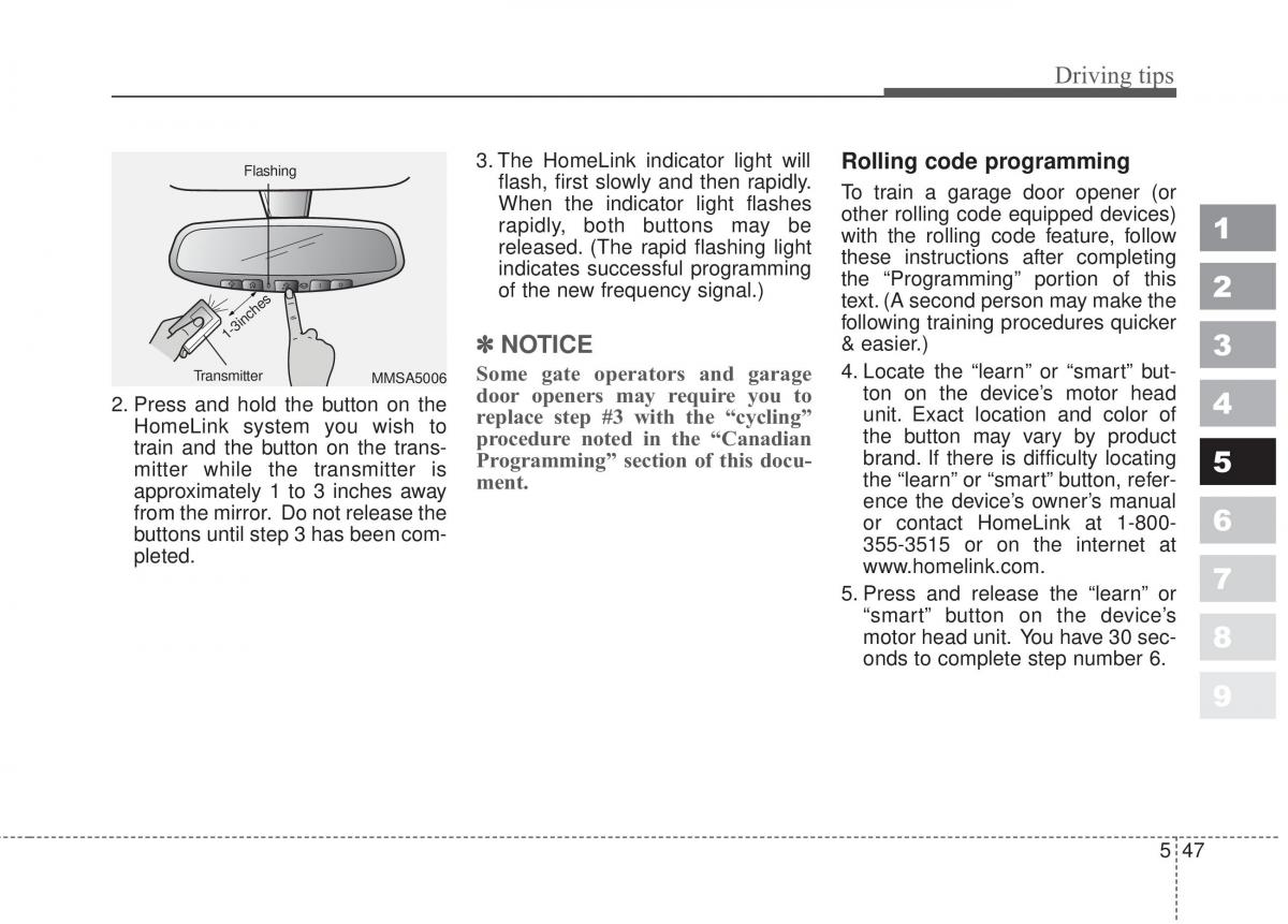 Kia Sportage II 2 owners manual / page 279