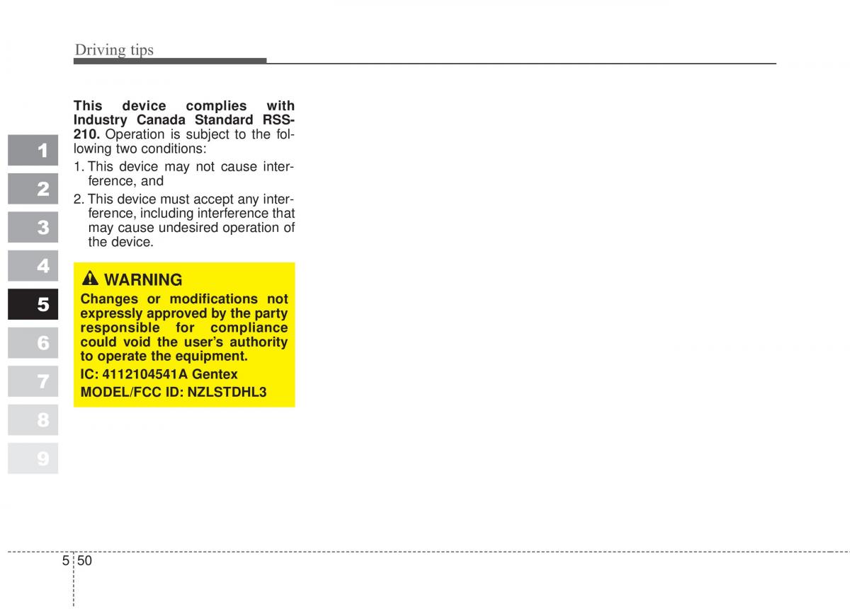 Kia Sportage II 2 owners manual / page 282