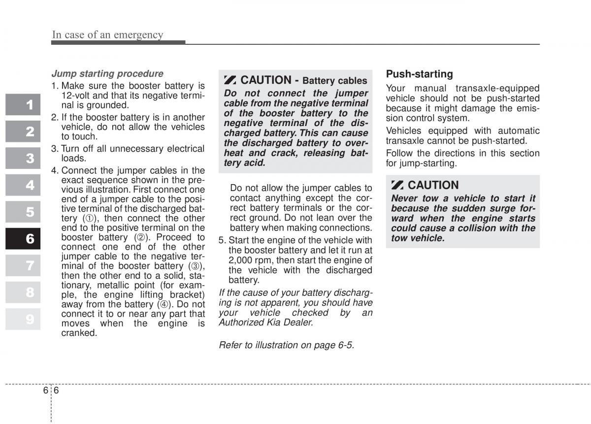 Kia Sportage II 2 owners manual / page 290