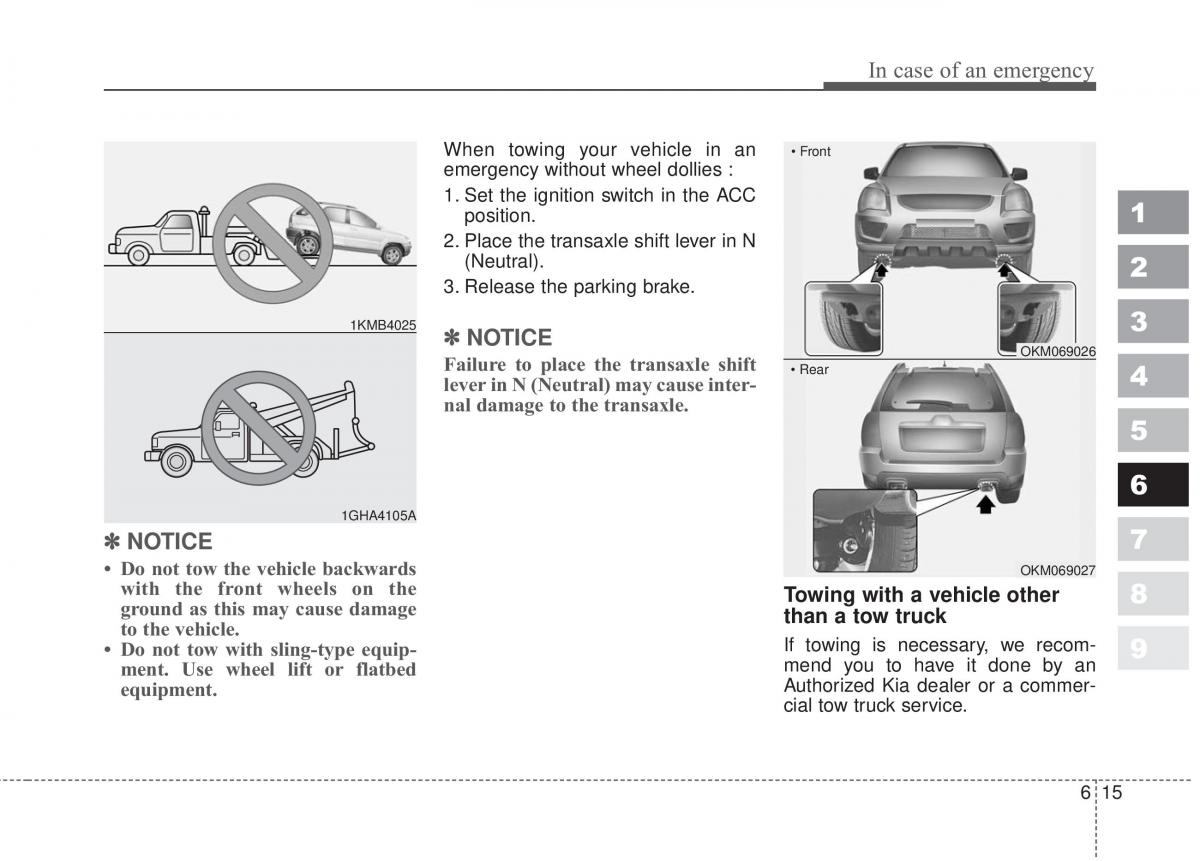 Kia Sportage II 2 owners manual / page 299