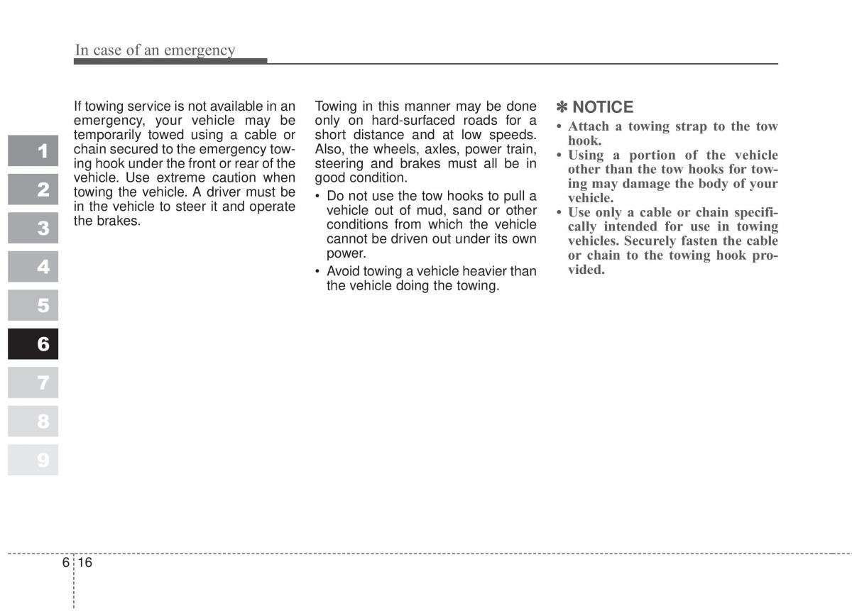 Kia Sportage II 2 owners manual / page 300