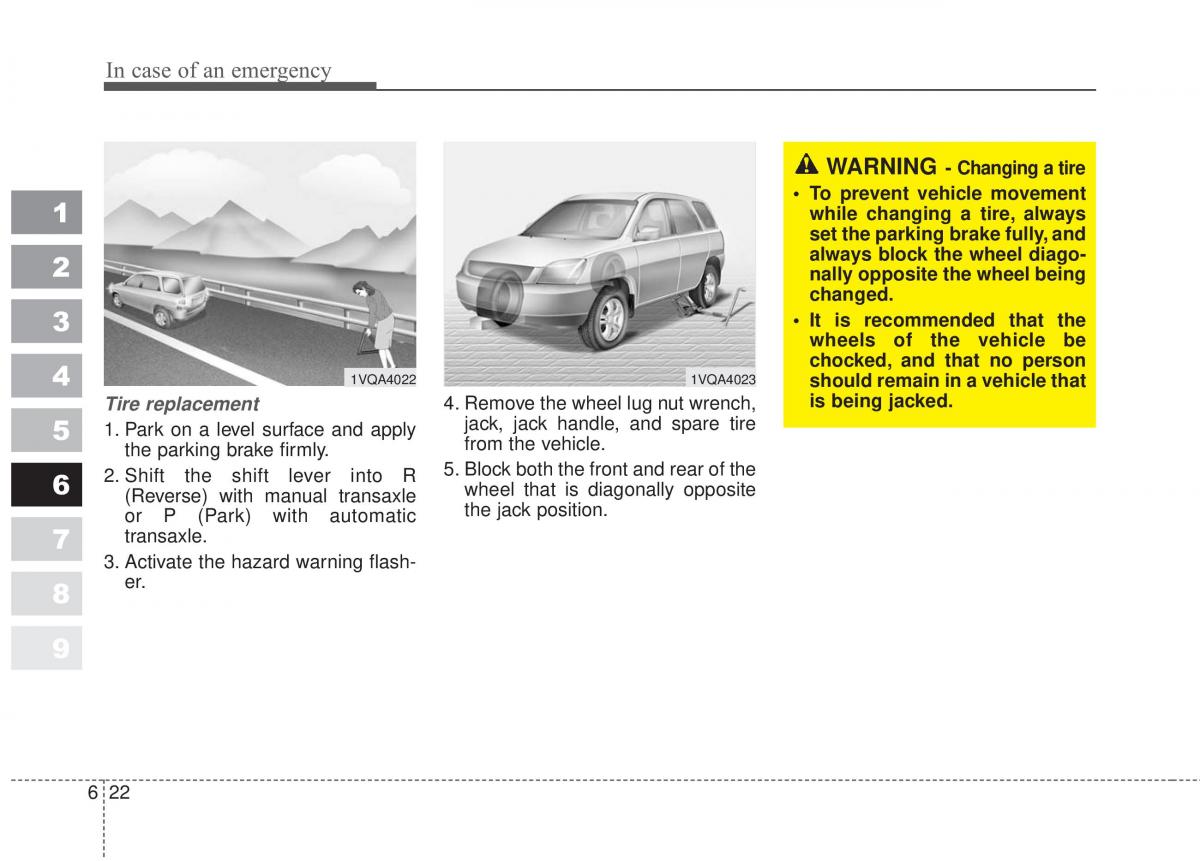 Kia Sportage II 2 owners manual / page 306