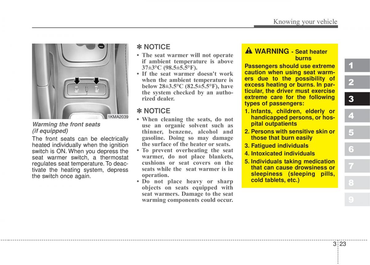 Kia Sportage II 2 owners manual / page 32