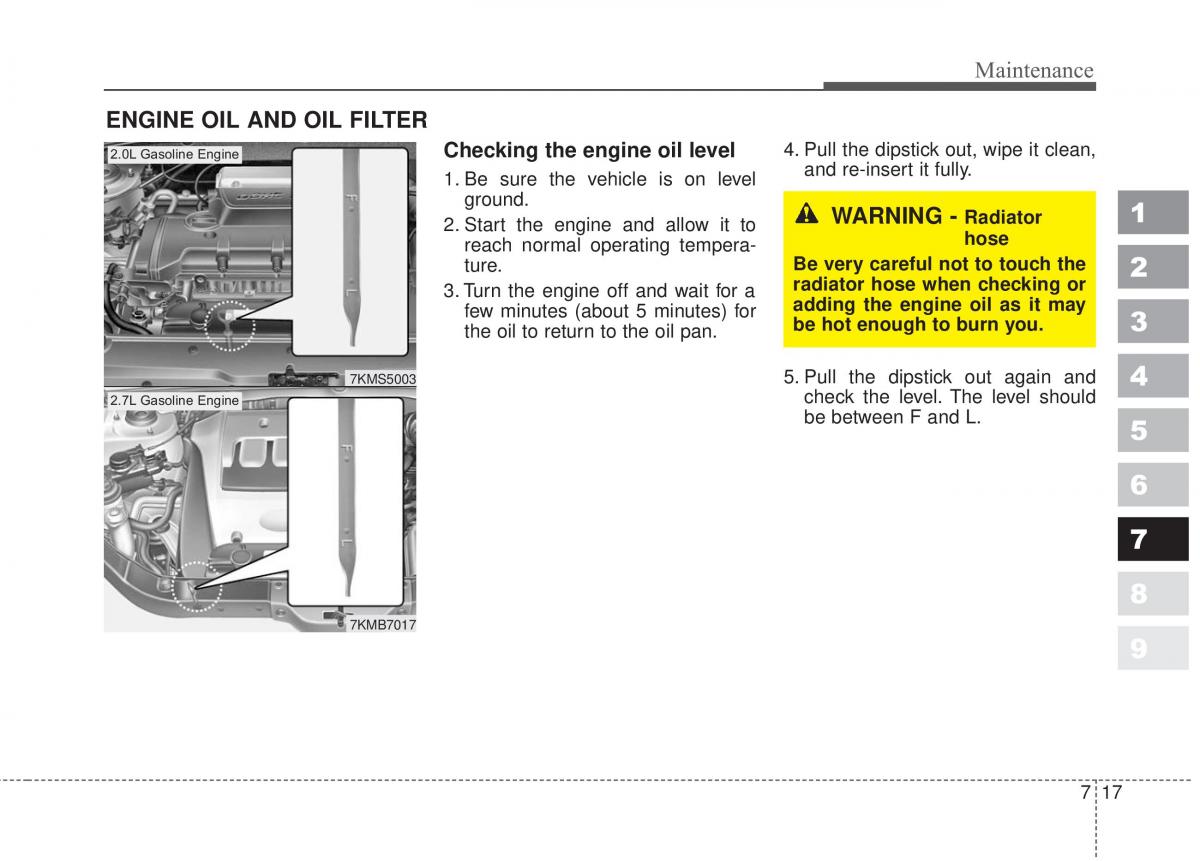 Kia Sportage II 2 owners manual / page 326