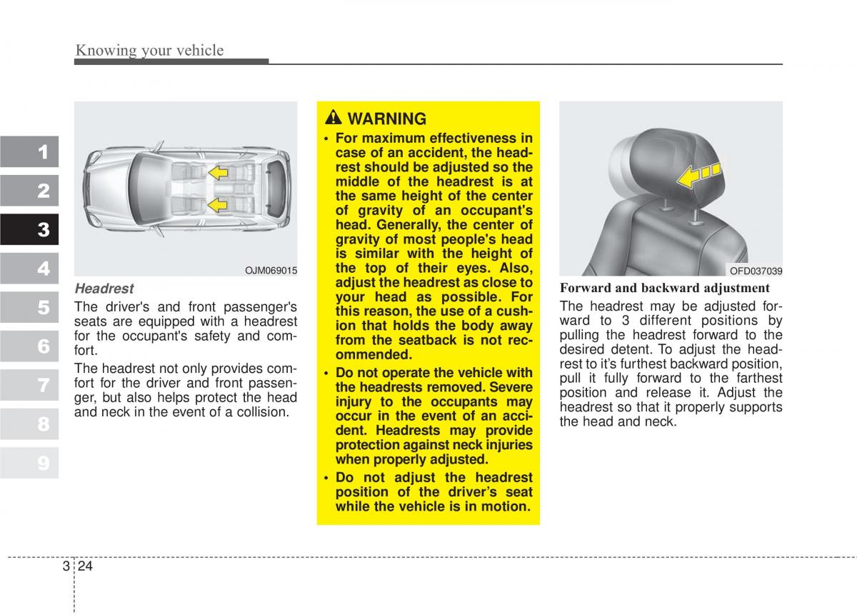 Kia Sportage II 2 owners manual / page 33