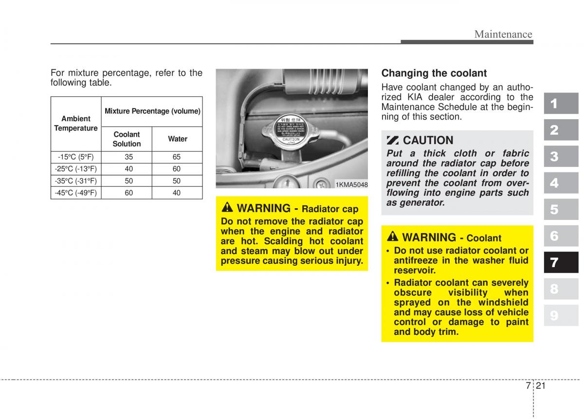 Kia Sportage II 2 owners manual / page 330