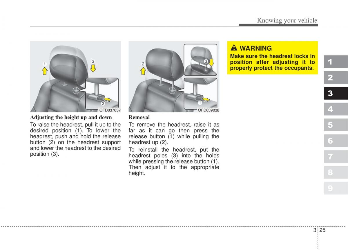 Kia Sportage II 2 owners manual / page 34