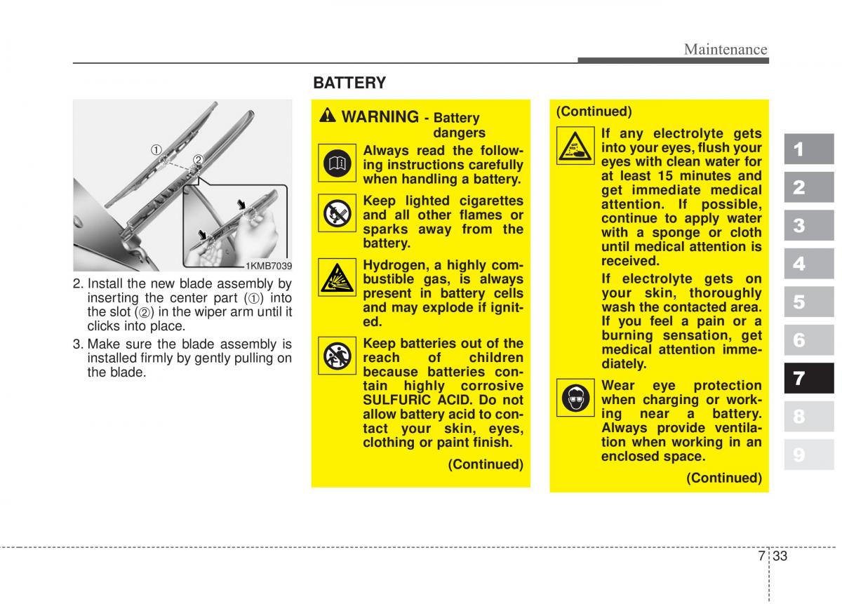 Kia Sportage II 2 owners manual / page 342