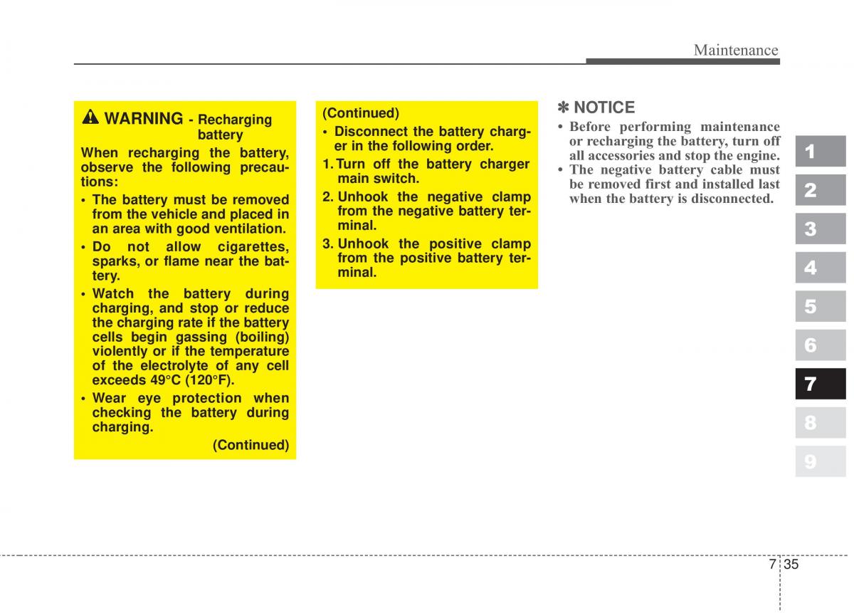 Kia Sportage II 2 owners manual / page 344