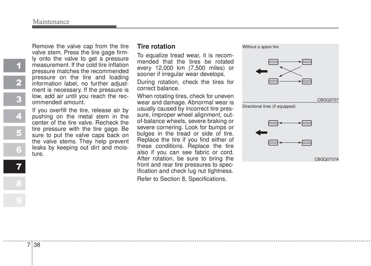 Kia Sportage II 2 owners manual / page 347