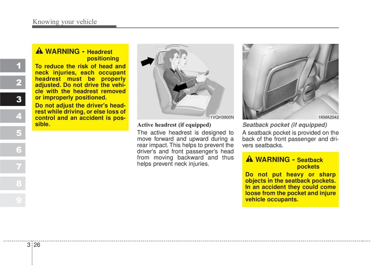 Kia Sportage II 2 owners manual / page 35