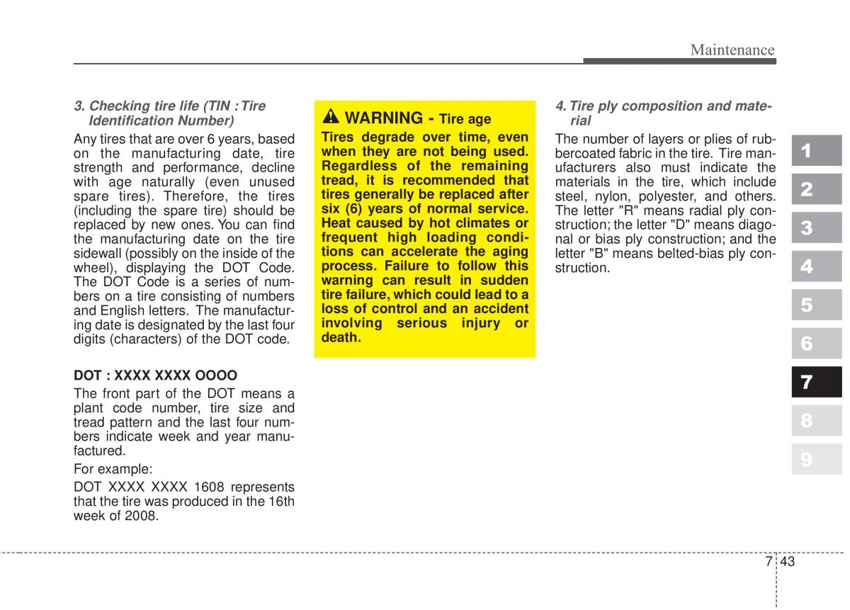 Kia Sportage II 2 owners manual / page 352