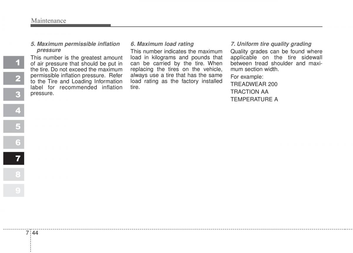 Kia Sportage II 2 owners manual / page 353