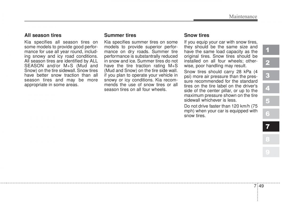 Kia Sportage II 2 owners manual / page 358