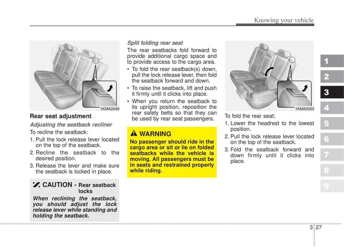 Kia Sportage II 2 owners manual / page 36