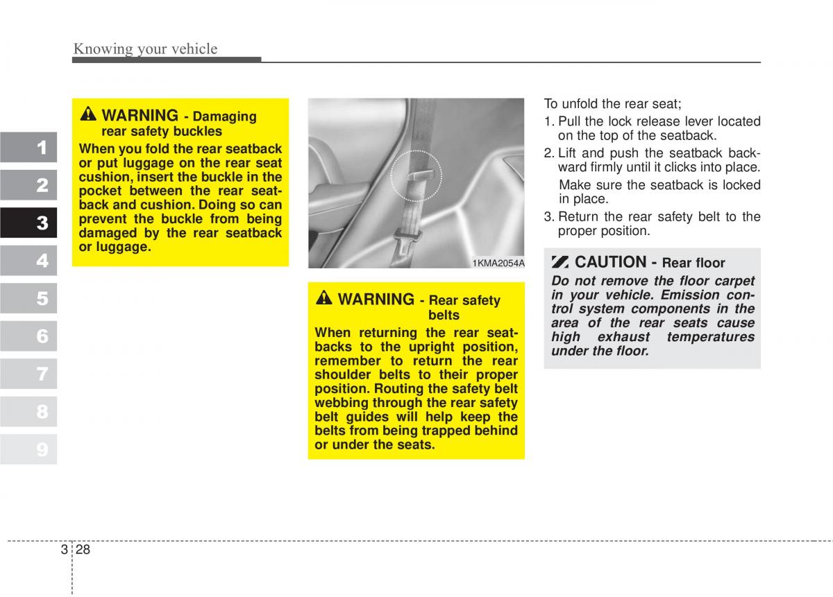 Kia Sportage II 2 owners manual / page 37