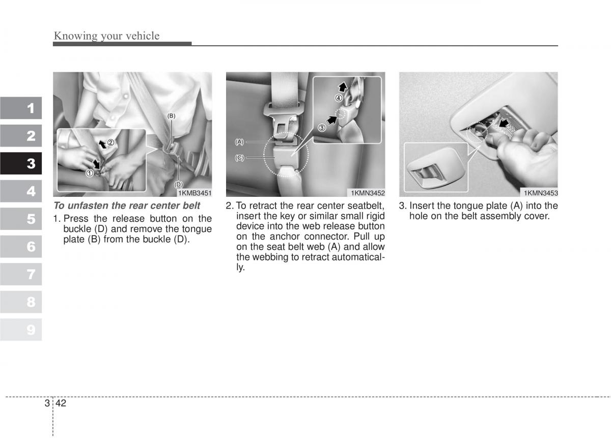 Kia Sportage II 2 owners manual / page 51