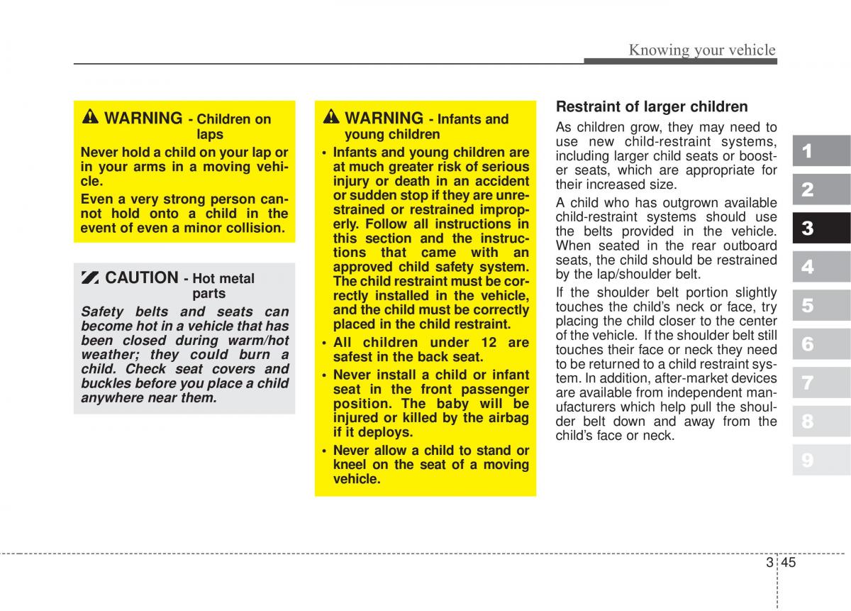 Kia Sportage II 2 owners manual / page 54