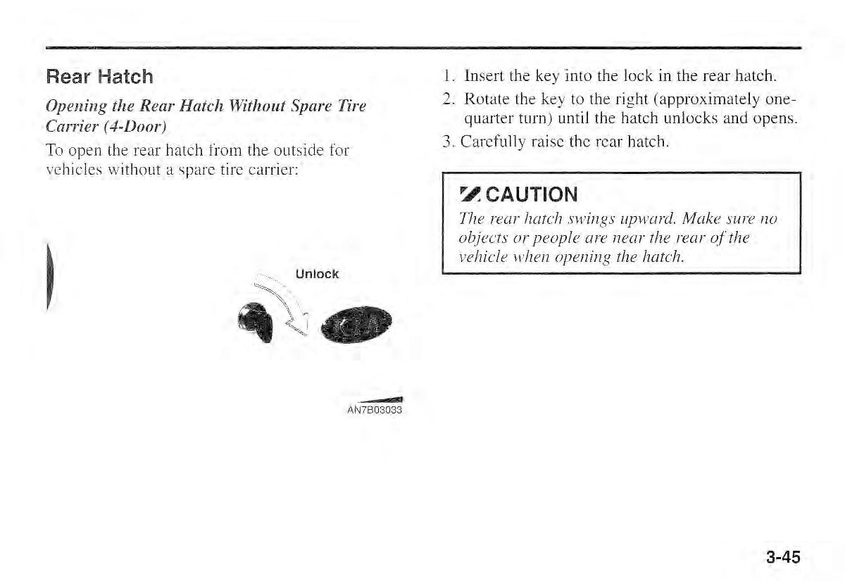 Kia Sportage I 1 owners manual / page 55