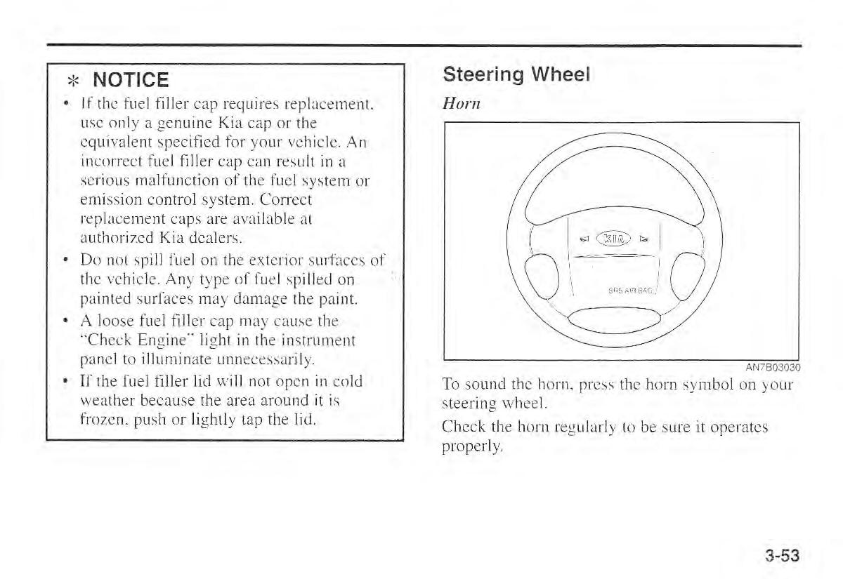 Kia Sportage I 1 owners manual / page 63