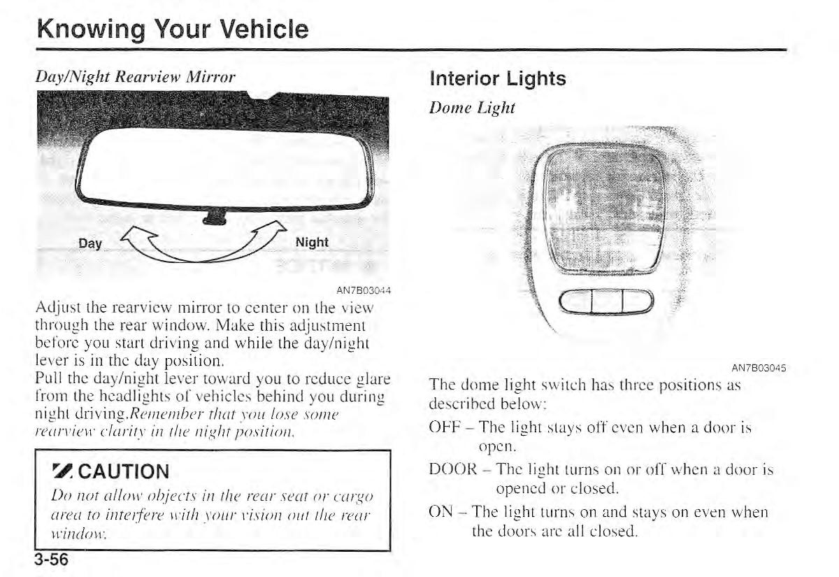 Kia Sportage I 1 owners manual / page 66