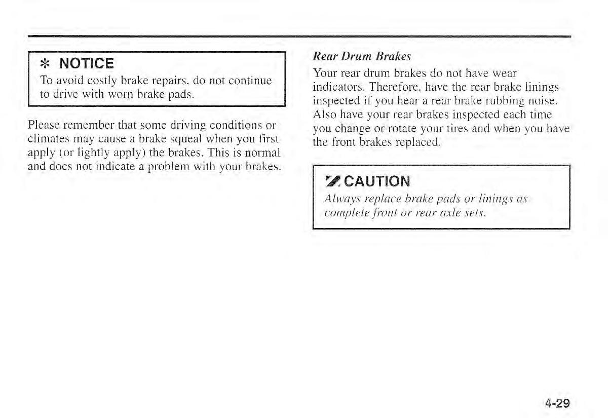 Kia Sportage I 1 owners manual / page 100