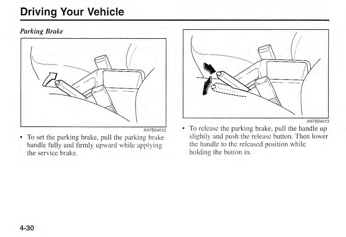 Kia Sportage I 1 owners manual / page 101