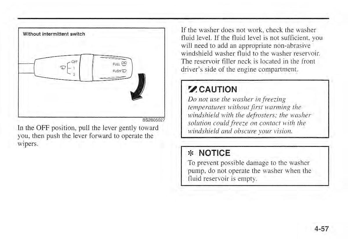 Kia Sportage I 1 owners manual / page 119