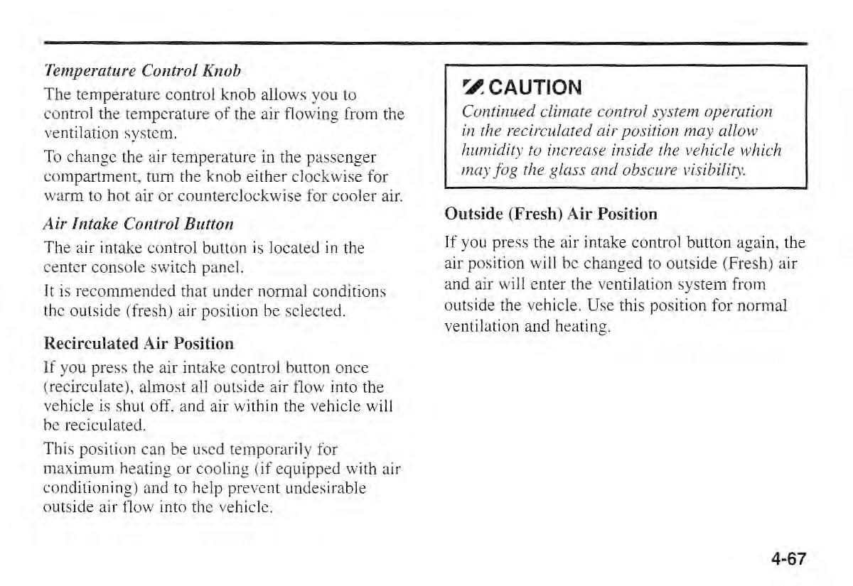 Kia Sportage I 1 owners manual / page 129