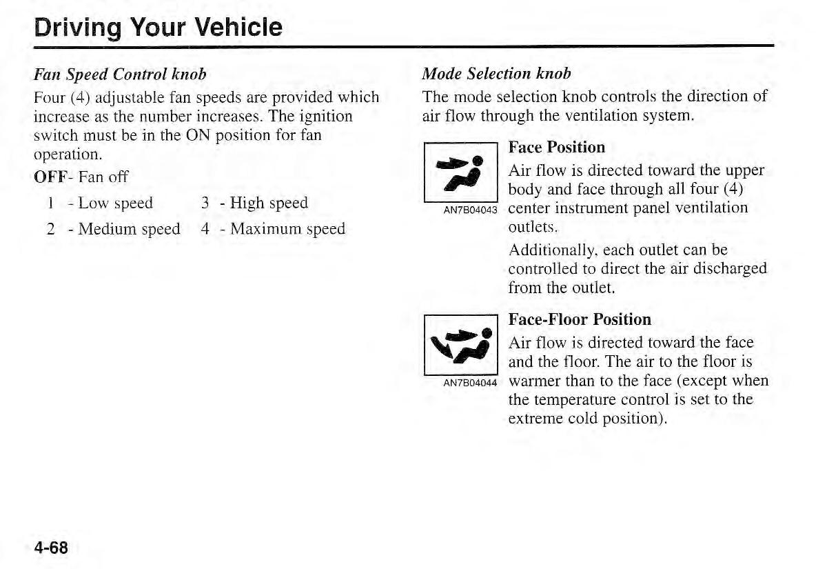 Kia Sportage I 1 owners manual / page 130